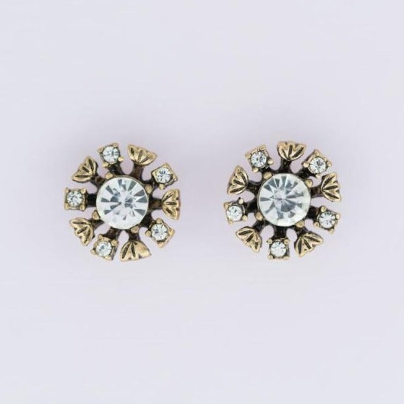 Cercle d'or Stud Earrings