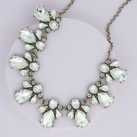 Zeo Crystal Statement Necklace