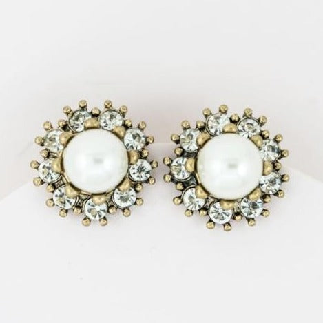 Pearl Stud Earrings