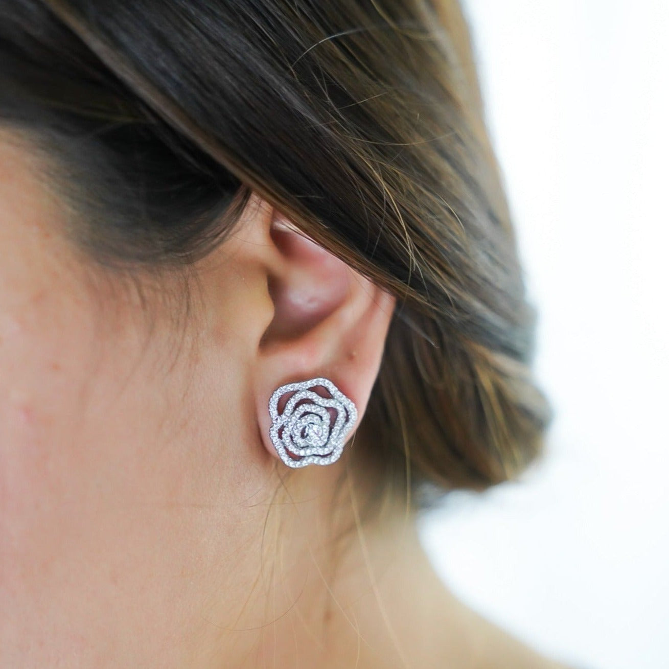 Megan Rose Stud Earrings