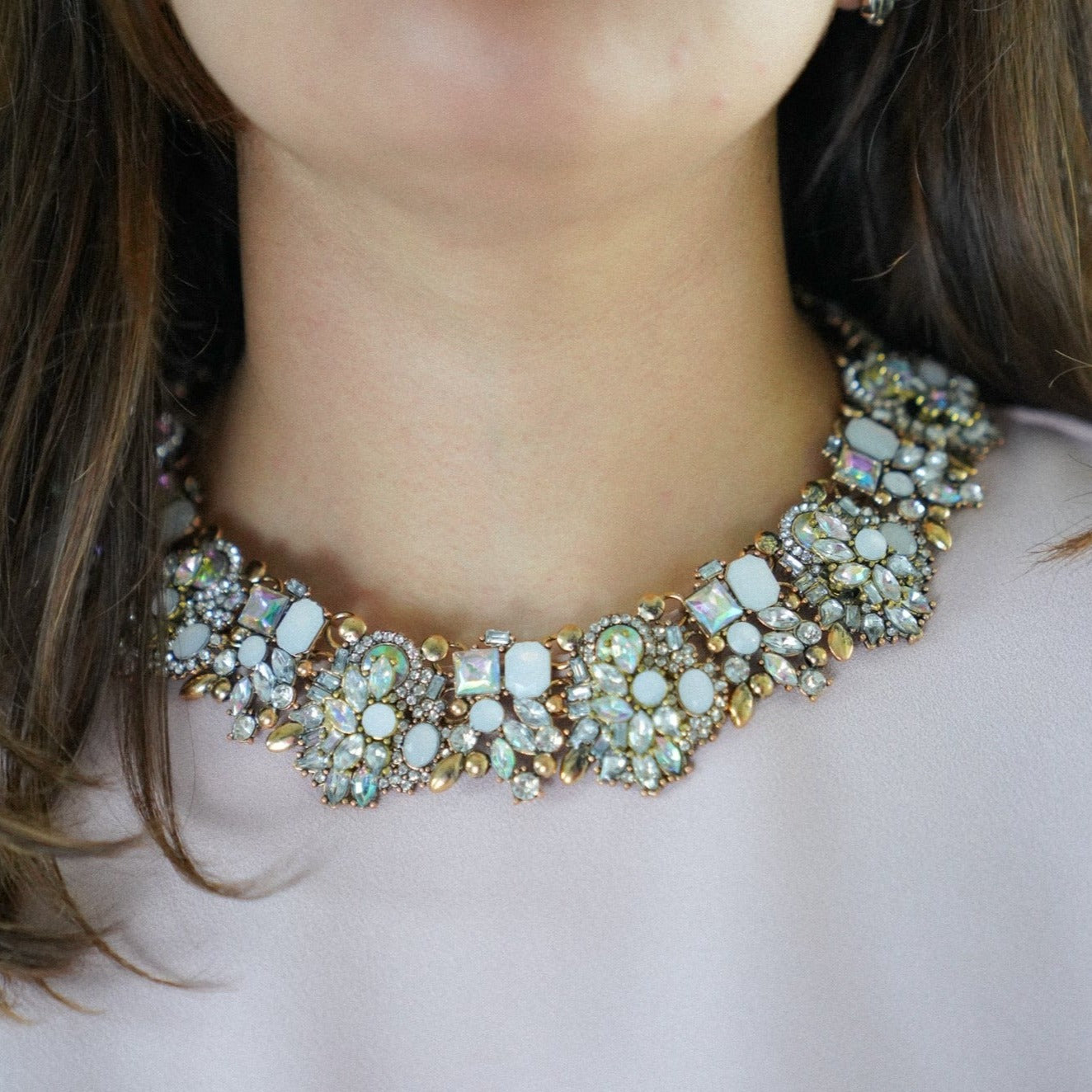 Vinca Statement Necklace